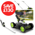 Hedge Trimmer HT50 & Small Lawnmower SLM50 Bundle