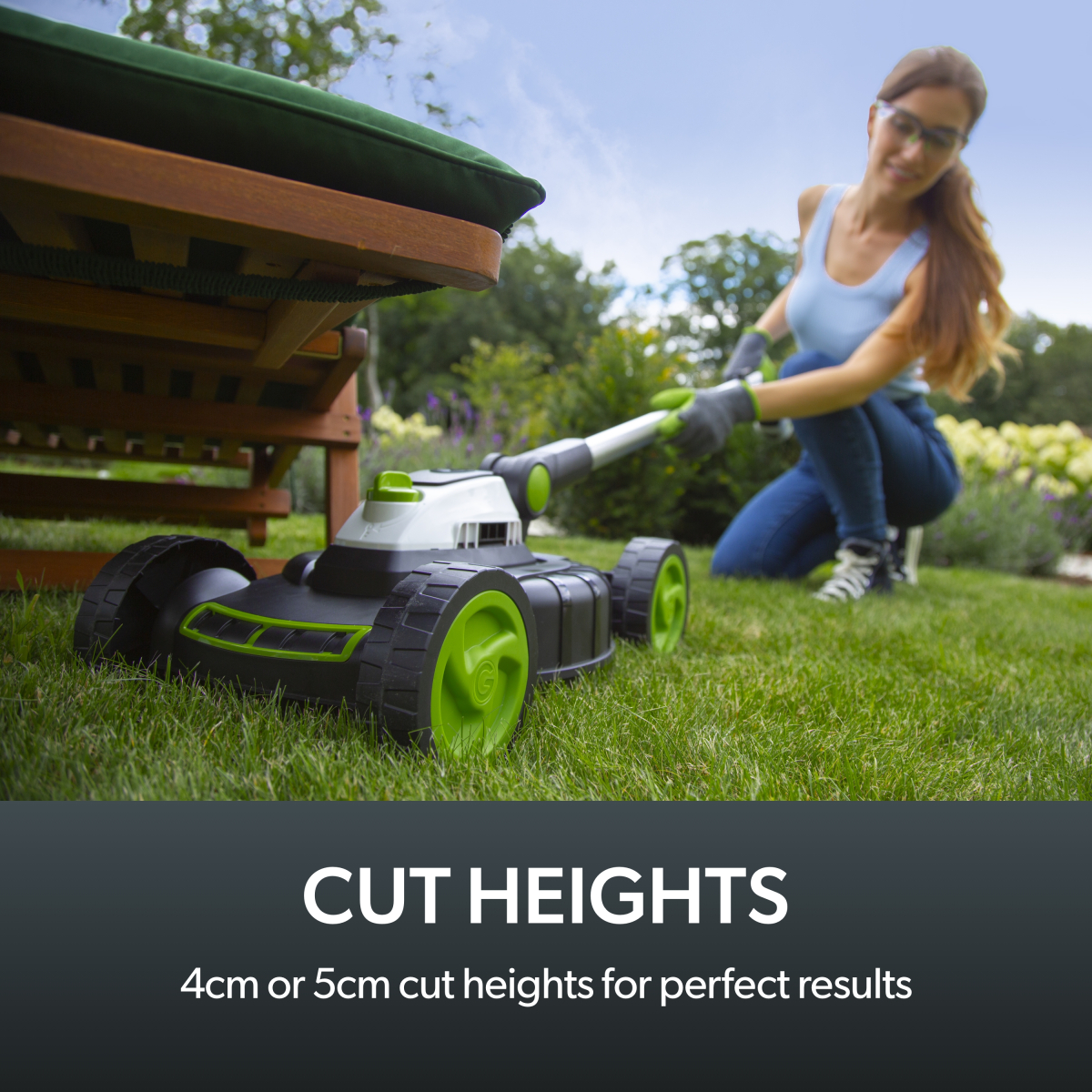 Small Lawnmower (Body Only) Cordless Garden Tools Gtech