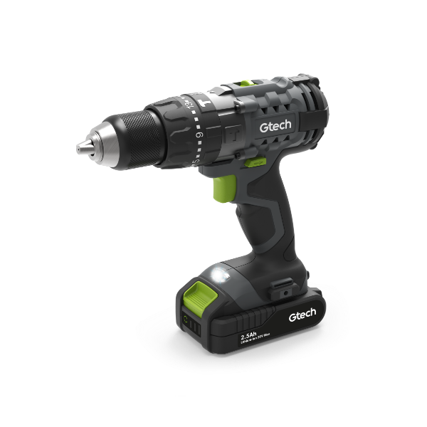 Combi Drill x2 Battery Bundle (Grey)