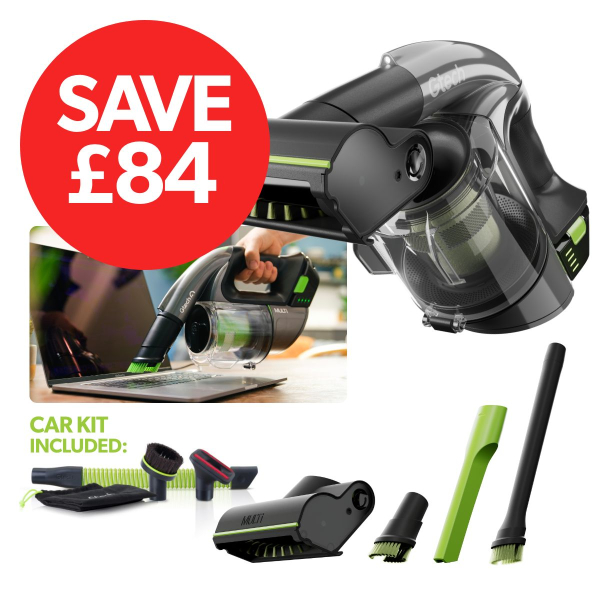 Multi Cordless Handheld Vacuum & Car Kit Bundle