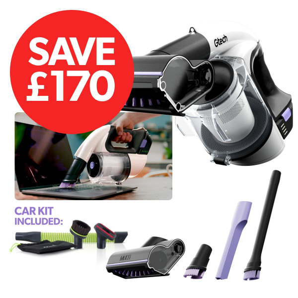 Multi Platinum Cordless Handheld Vacuum & Car Accessory Kit Bundle