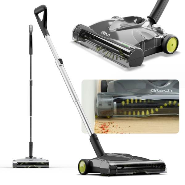 Lithium carpet sweeper SW22 shown in the image with full and close-up views.