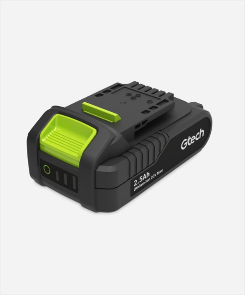 gtech battery charging lights