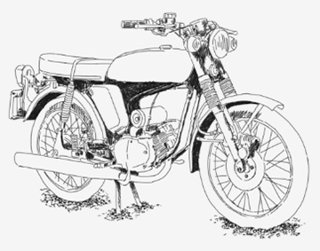 Motorcycle Still Image