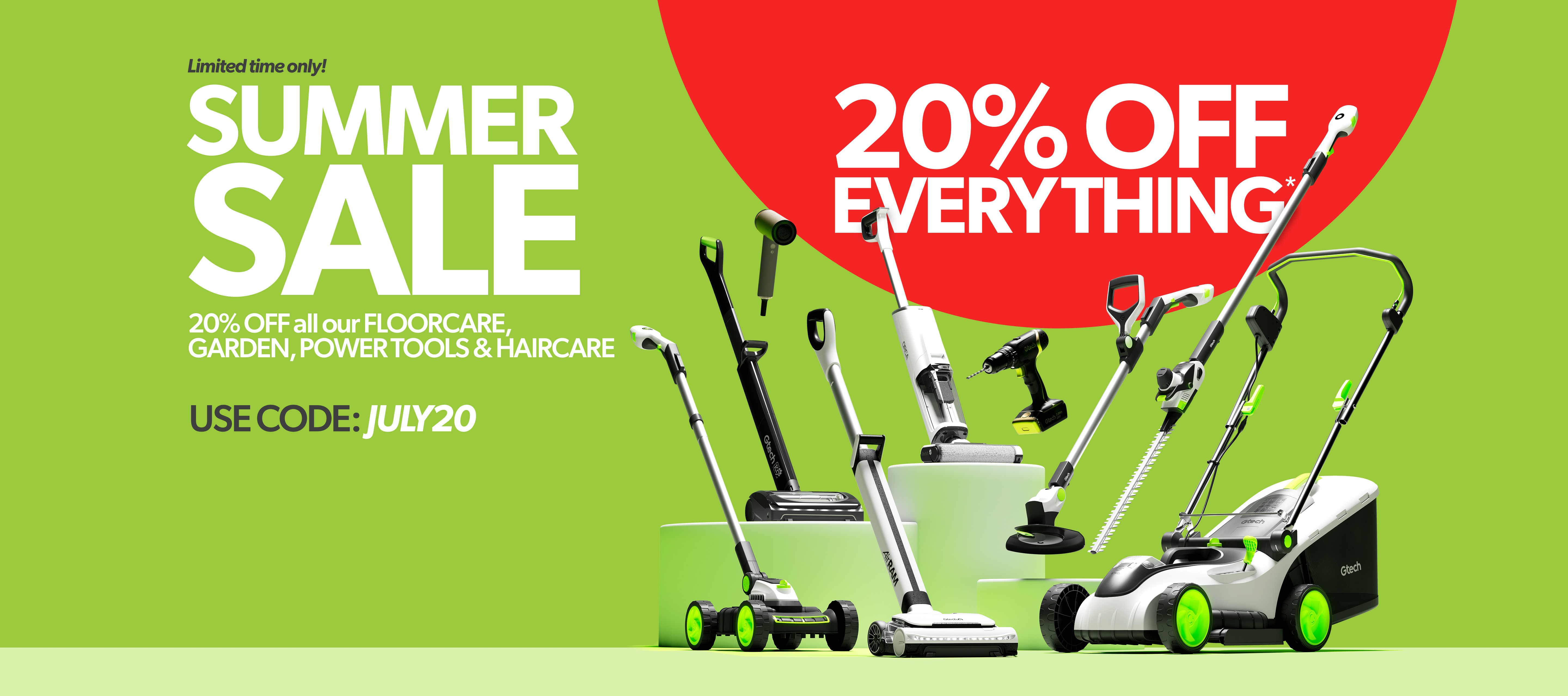July 20% sale 2025