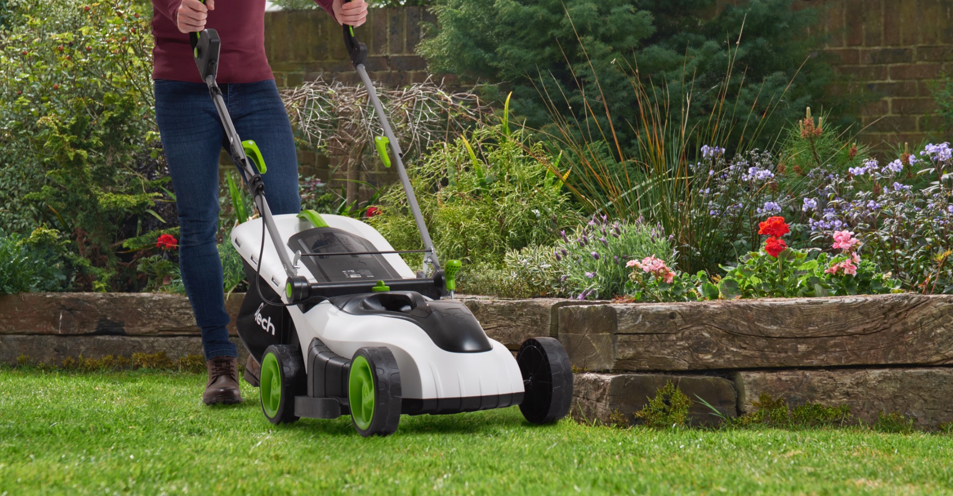 battery powered mower