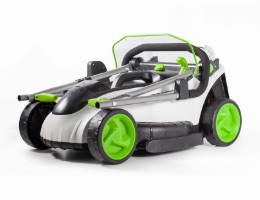 Battery powered mower main unit