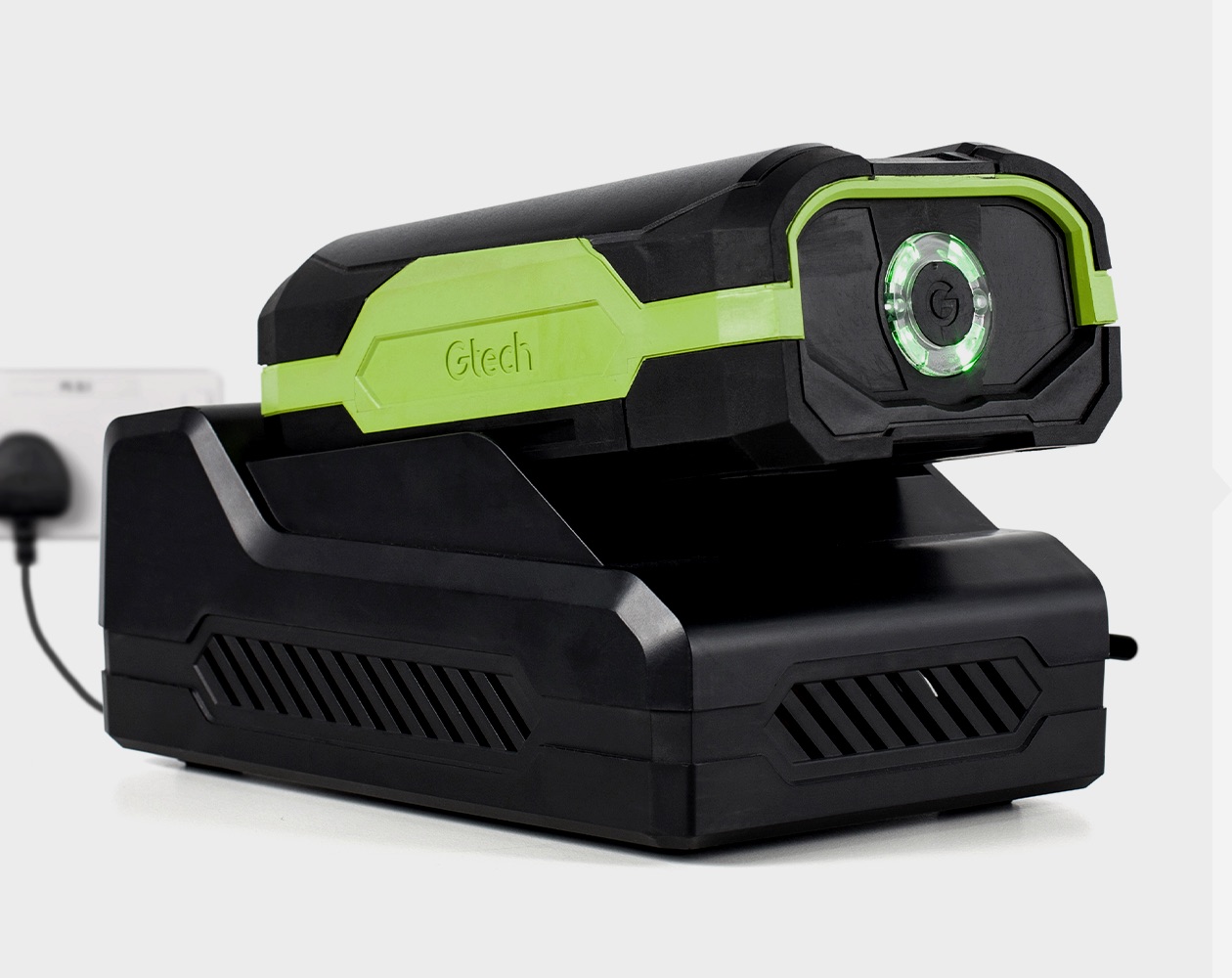 Battery powered mower rapid charge