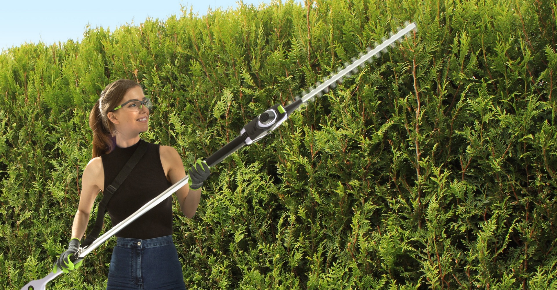 HT50 telescopic hedge trimmer