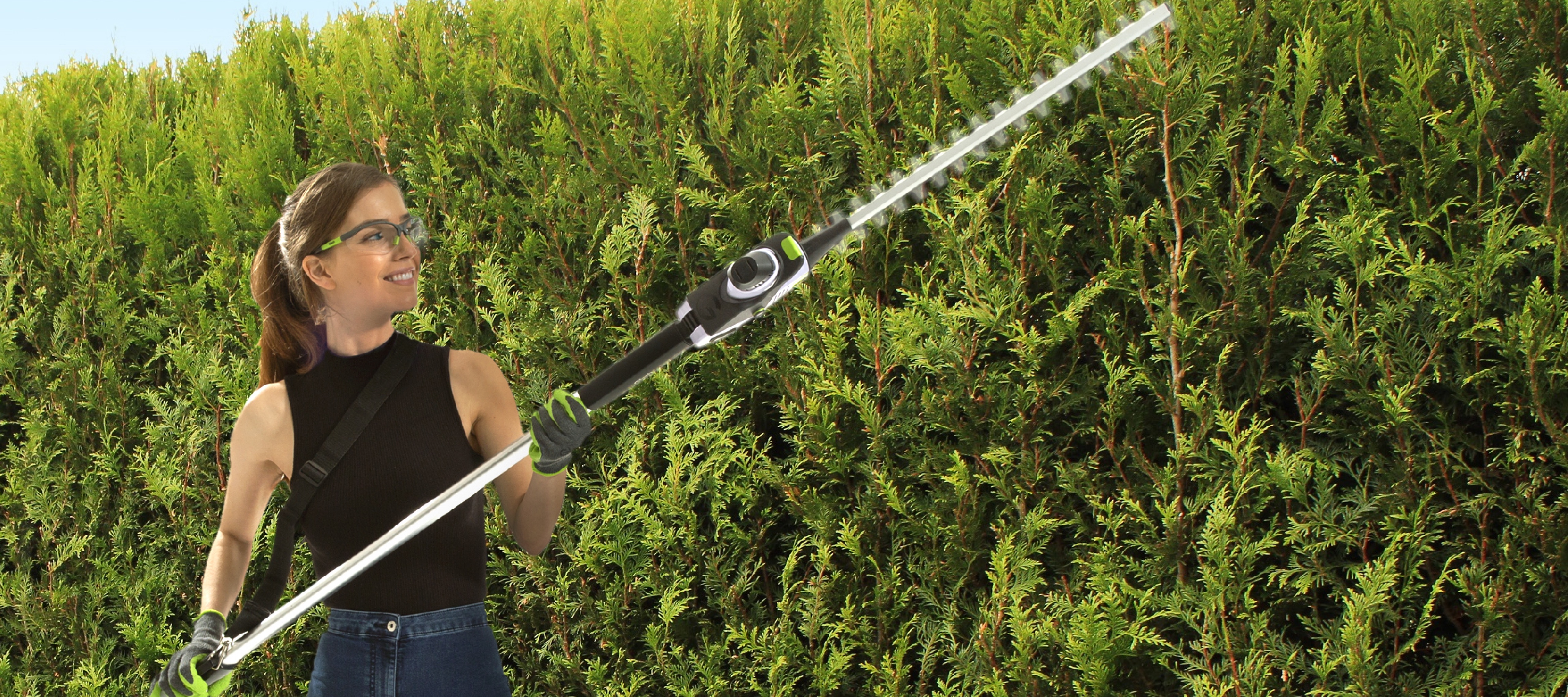 HT50 telescopic hedge trimmer