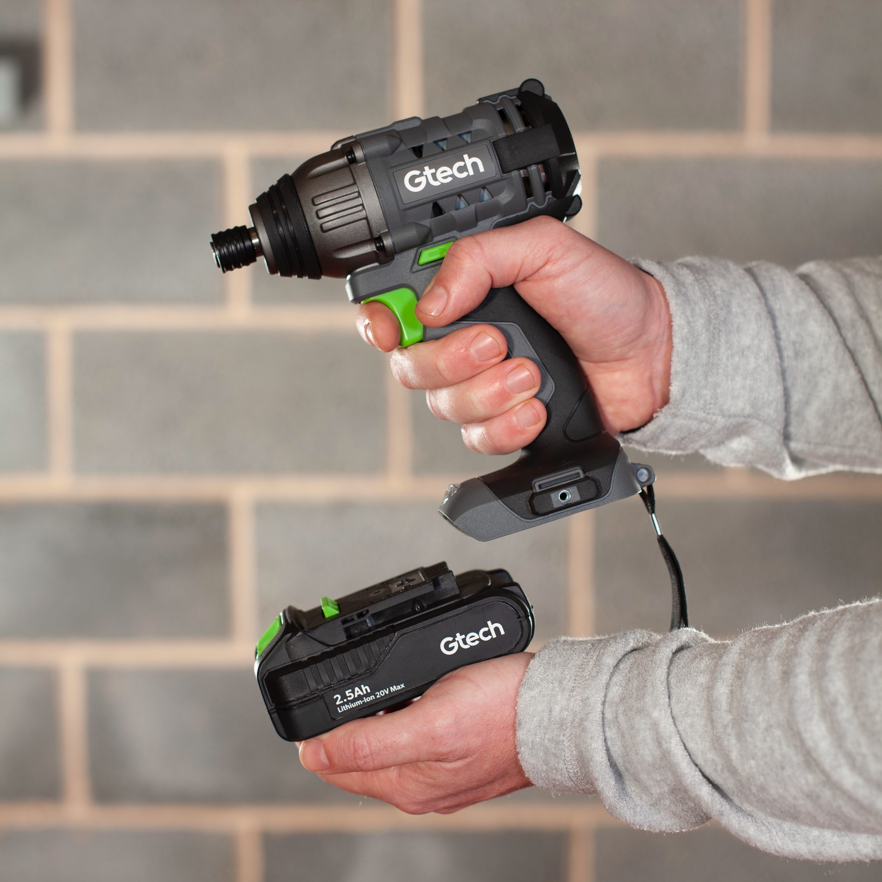 Gtech Cordless Impact Driver Bare Unit Electric Power Tools Gtech