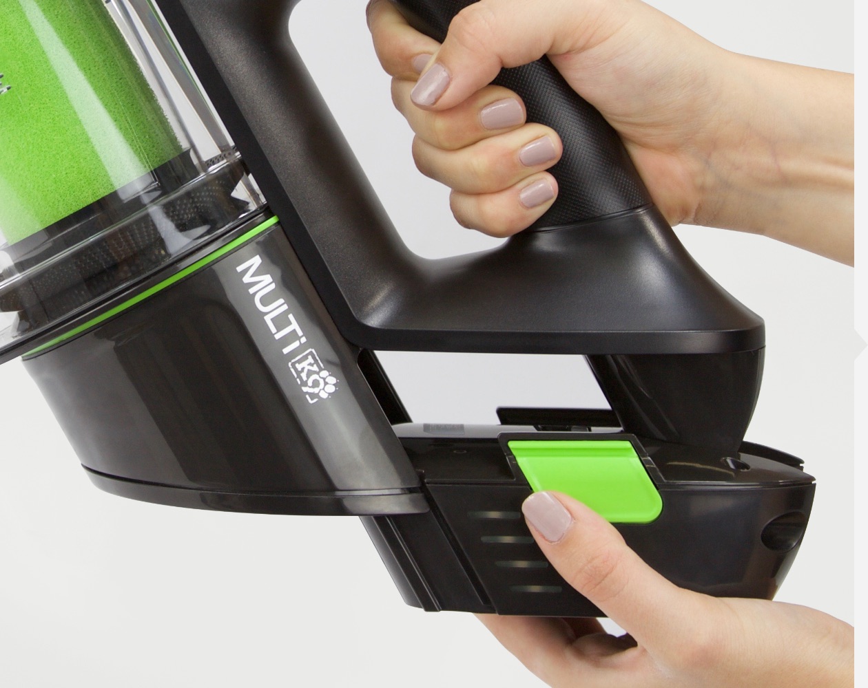 Multi K9 handheld vacuum cleaner long runtime