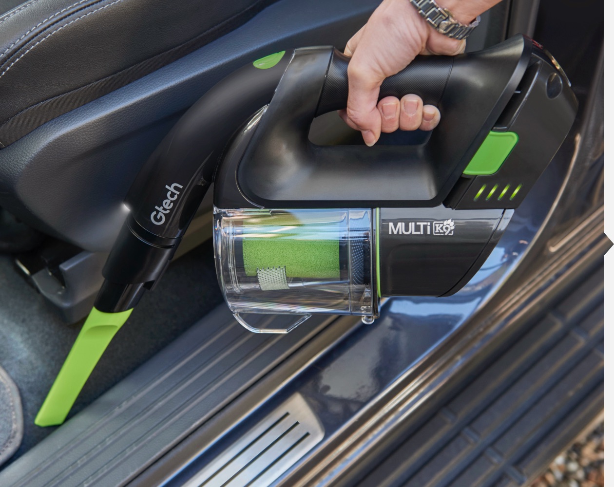 Multi K9 cordless handheld car vacuum cleaner