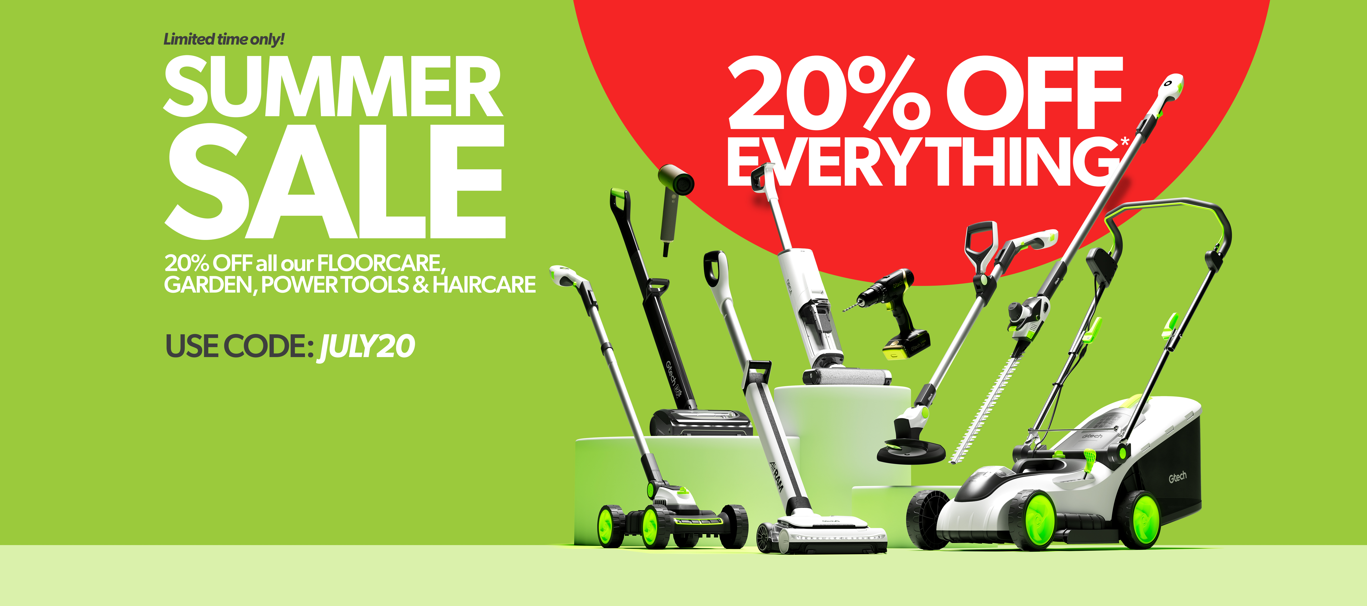 July 20% Sale Desktop